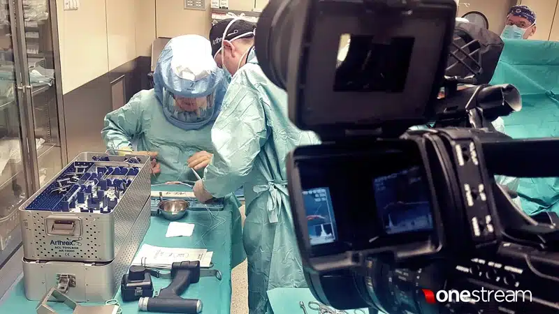 Transmisja operacji produkcja materiałów wideo medycznych
